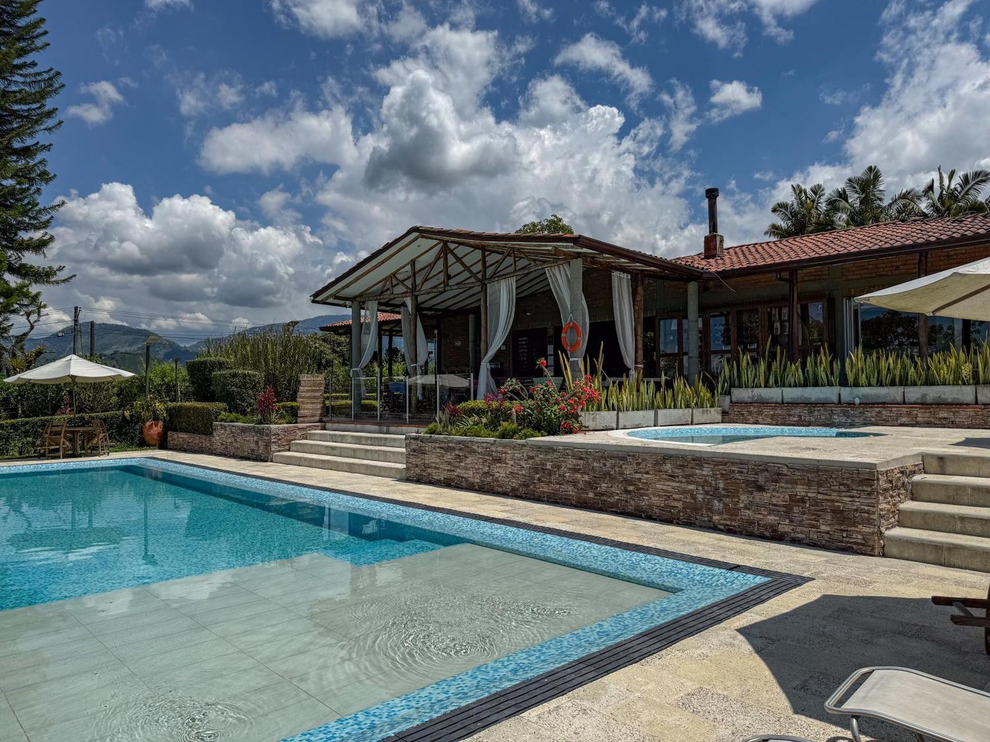 Finca Del Cafe - Casa Typica Santa Rosa de Cabal Kültér fotó